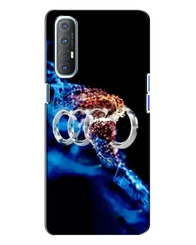 Чехол для OPPO Reno 3 с картинкой «Энергия лого Audi» Чехол для OPPO Reno 3 с картинкой «Энергия лого Audi»