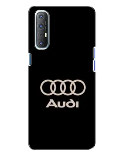 Чехол для OPPO Reno 3 с картинкой «Audi — золотой логотип» Чехол для OPPO Reno 3 с картинкой «Audi — золотой логотип»
