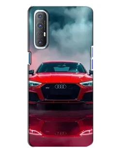 Чехол для OPPO Reno 3 с картинкой «Audi RS — красный стиль» Чехол для OPPO Reno 3 с картинкой «Audi RS — красный стиль»