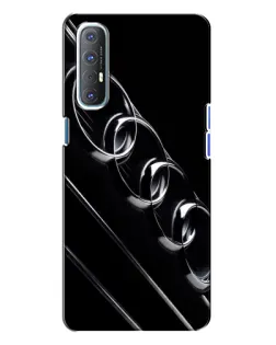 Чехол для OPPO Reno 3 с картинкой «Audi — абстрактные кольца» Чехол для OPPO Reno 3 с картинкой «Audi — абстрактные кольца»