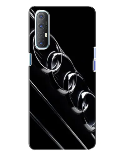 Чехол для OPPO Reno 3 с картинкой «Audi — абстрактные кольца» Чехол для OPPO Reno 3 с картинкой «Audi — абстрактные кольца»