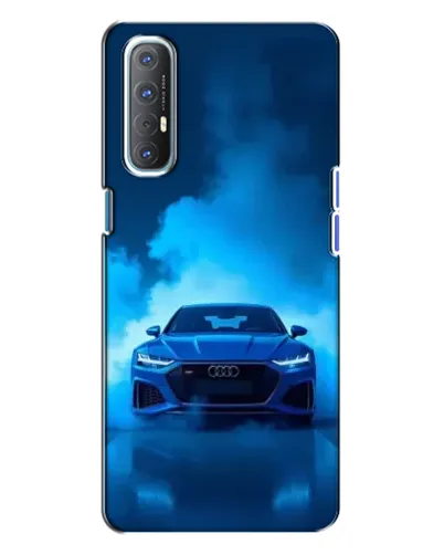Чехол для OPPO Reno 3 с картинкой «Audi — голубая энергия» Чехол для OPPO Reno 3 с картинкой «Audi — голубая энергия»