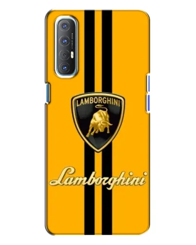 Чехол для OPPO Reno 3 с картинкой «Lamborghini Stripe желтый» Чехол для OPPO Reno 3 с картинкой «Lamborghini Stripe желтый»