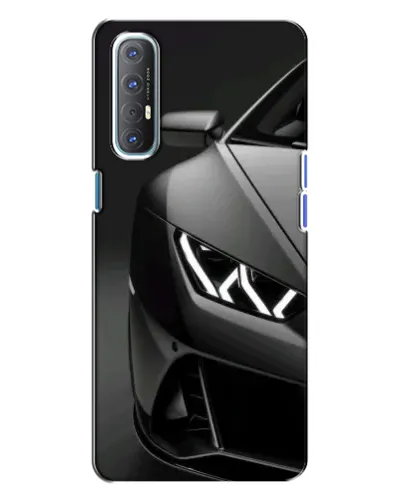 Чехол для OPPO Reno 3 с картинкой «Lamborghini фары детализация» Чехол для OPPO Reno 3 с картинкой «Lamborghini фары детализация»