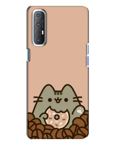 Чохол для OPPO Reno 3 з картинкою «Кавовий Пушин» Чохол для OPPO Reno 3 з картинкою «Кавовий Пушин»