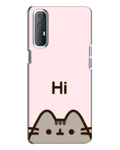 Чохол для OPPO Reno 3 з картинкою «Пушин каже Hi» Чохол для OPPO Reno 3 з картинкою «Пушин каже Hi»