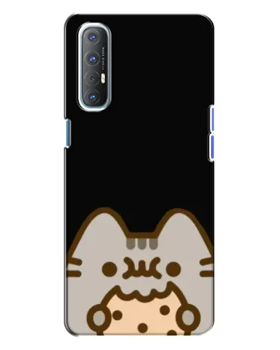 Чохол для OPPO Reno 3 з картинкою «Пушин на чорному» Чохол для OPPO Reno 3 з картинкою «Пушин на чорному»