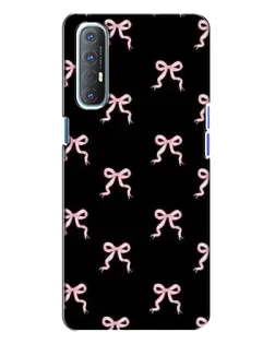 Чехол для OPPO Reno 3 с картинкой «Бант-цветок»