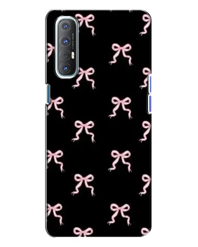 Чехол для OPPO Reno 3 с картинкой «Бант-цветок»