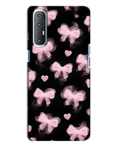 Чехол для OPPO Reno 3 с картинкой «Геометрия банта»