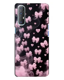 Чехол для OPPO Reno 3 с картинкой «Неоновое кружево»