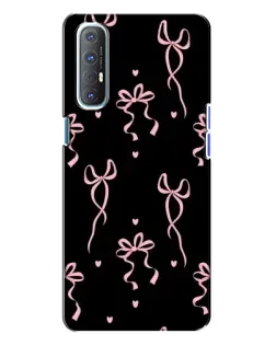 Чехол для OPPO Reno 3 с картинкой «Тонкие ленты»