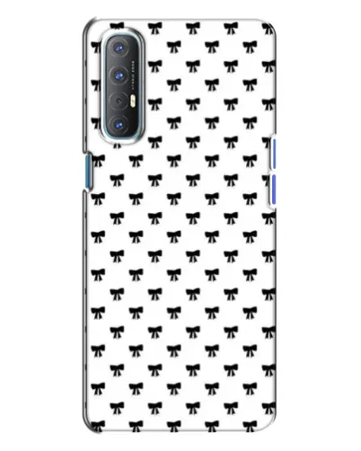 Чехол для OPPO Reno 3 с картинкой «Мини-бантики»