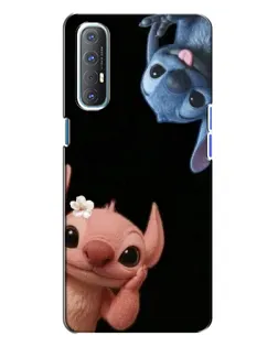 Чехол для OPPO Reno 3 с картинкой «Фиолетовый туман роз»