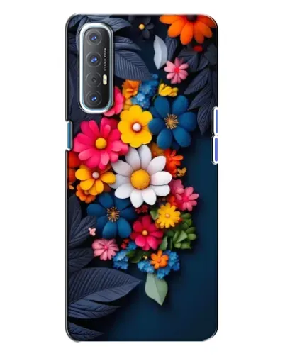 Чохол для OPPO Reno 3 з картинкою «Квіткова феєрія» Чохол для OPPO Reno 3 з картинкою «Квіткова феєрія»