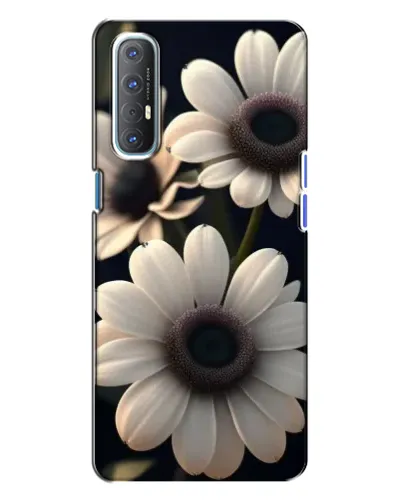 Чохол для OPPO Reno 3 з картинкою «Білі маргаритки макро» Чохол для OPPO Reno 3 з картинкою «Білі маргаритки макро»