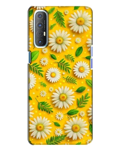 Чохол для OPPO Reno 3 з картинкою «Ромашкове сонце» Чохол для OPPO Reno 3 з картинкою «Ромашкове сонце»