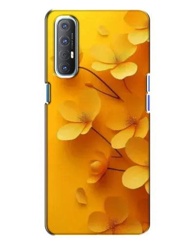 Чохол для OPPO Reno 3 з картинкою «Золоті пелюстки» Чохол для OPPO Reno 3 з картинкою «Золоті пелюстки»