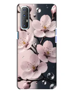 Чохол для OPPO Reno 3 з картинкою «Ніжня сакура та краплі» Чохол для OPPO Reno 3 з картинкою «Ніжня сакура та краплі»