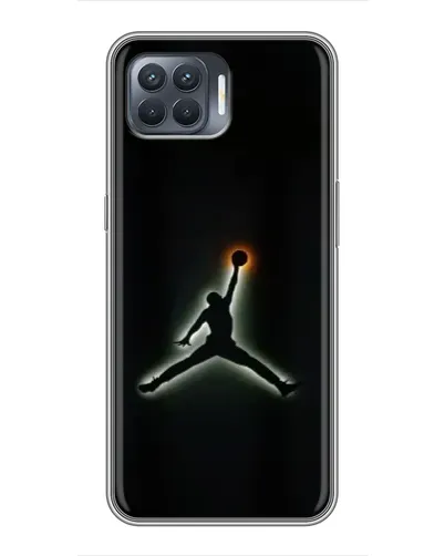 Чехол для OPPO Reno 4 Lite с картинкой «Jordan Gradient Logo» Чехол для OPPO Reno 4 Lite с картинкой «Jordan Gradient Logo»