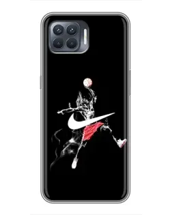 Чехол для OPPO Reno 4 Lite с картинкой «Jordan Jumpman»