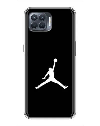 Чехол для OPPO Reno 4 Lite с картинкой «Jordan Silhouette» Чехол для OPPO Reno 4 Lite с картинкой «Jordan Silhouette»