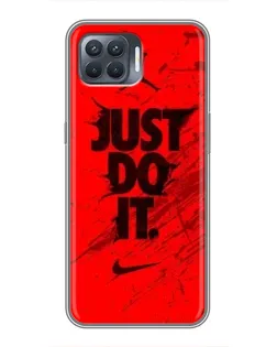 Чехол для OPPO Reno 4 Lite с картинкой «Nike Just Do It»