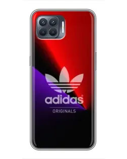 Чохол для OPPO Reno 4 Lite з картинкою «Adidas Red Neon» Чохол для OPPO Reno 4 Lite з картинкою «Adidas Red Neon»