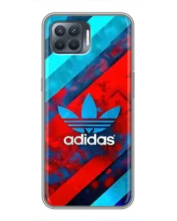 Чехол для OPPO Reno 4 Lite с картинкой «Абстракция Adidas» Чехол для OPPO Reno 4 Lite с картинкой «Абстракция Adidas»