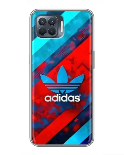 Чехол для OPPO Reno 4 Lite с картинкой «Абстракция Adidas» Чехол для OPPO Reno 4 Lite с картинкой «Абстракция Adidas»