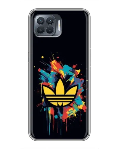 Чехол для OPPO Reno 4 Lite с картинкой «Adidas Splash» Чехол для OPPO Reno 4 Lite с картинкой «Adidas Splash»