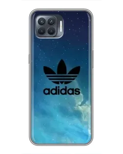 Чехол для OPPO Reno 4 Lite с картинкой «Adidas Stone Logo»