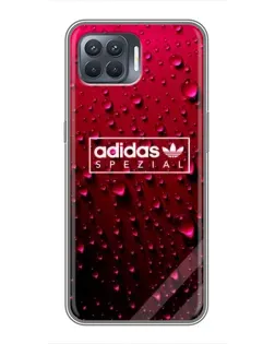 Чехол для OPPO Reno 4 Lite с картинкой «Adidas Gold Marble»