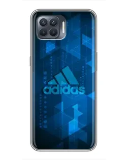 Чехол для OPPO Reno 4 Lite с картинкой «Adidas Sport Art»