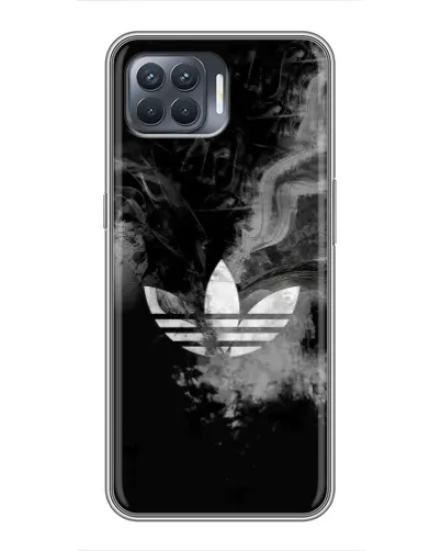 Чехол для OPPO Reno 4 Lite с картинкой «Абстрактный дым Adidas» Чехол для OPPO Reno 4 Lite с картинкой «Абстрактный дым Adidas»