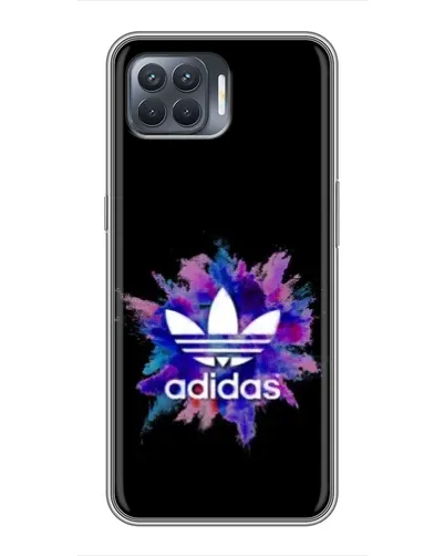 Чехол для OPPO Reno 4 Lite с картинкой «Взрыв красок Adidas» Чехол для OPPO Reno 4 Lite с картинкой «Взрыв красок Adidas»