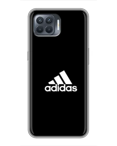 Чехол для OPPO Reno 4 Lite с картинкой «Черная классика Adidas» Чехол для OPPO Reno 4 Lite с картинкой «Черная классика Adidas»