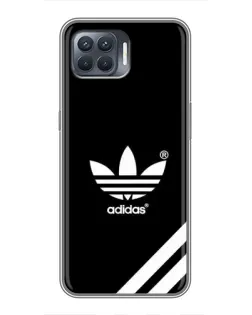 Чехол для OPPO Reno 4 Lite с картинкой «Adidas с диагональными полосами»