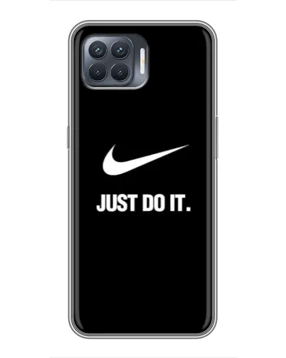 Чехол для OPPO Reno 4 Lite с картинкой «Классический принт Nike»