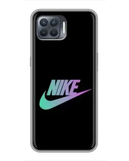 Чехол для OPPO Reno 4 Lite с картинкой «Nike — городская ночь»