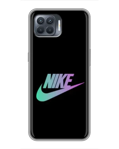 Чехол для OPPO Reno 4 Lite с картинкой «Nike — городская ночь»