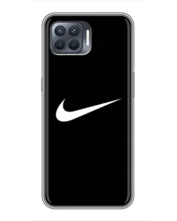 Чехол для OPPO Reno 4 Lite с картинкой «Минималистический Найк»