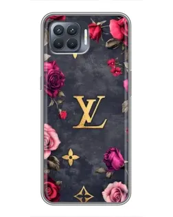 Чехол для OPPO Reno 4 Lite с картинкой «Цветочный Louis Vuitton» Чехол для OPPO Reno 4 Lite с картинкой «Цветочный Louis Vuitton»