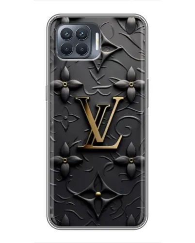 Чехол для OPPO Reno 4 Lite с картинкой «Кожаная текстура LV» Чехол для OPPO Reno 4 Lite с картинкой «Кожаная текстура LV»