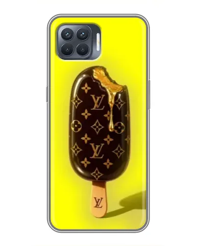 Чехол для OPPO Reno 4 Lite с картинкой «Мороженое от LV» Чехол для OPPO Reno 4 Lite с картинкой «Мороженое от LV»