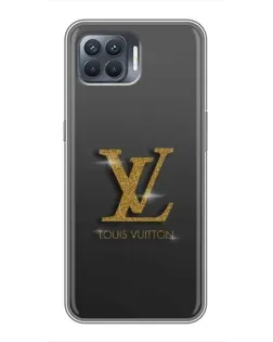 Чехол для OPPO Reno 4 Lite с картинкой «Градиент Louis Vuitton»