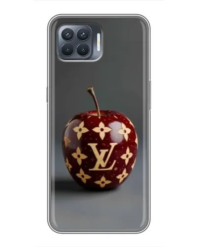 Чехол для OPPO Reno 4 Lite с картинкой «Красное яблоко LV» Чехол для OPPO Reno 4 Lite с картинкой «Красное яблоко LV»