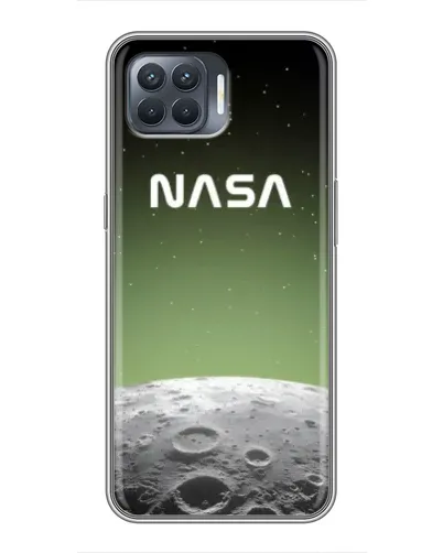 Чехол для OPPO Reno 4 Lite с картинкой «NASA — лунный градиент»
