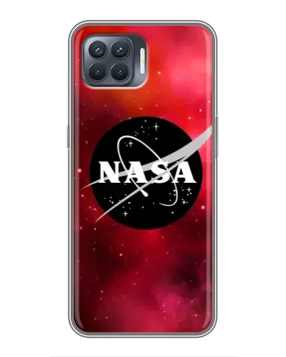 Чехол для OPPO Reno 4 Lite с картинкой «NASA — красная туманность»
