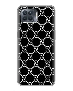 Чехол для OPPO Reno 4 Lite с картинкой «Gucci — сетчатый паттерн» Чехол для OPPO Reno 4 Lite с картинкой «Gucci — сетчатый паттерн»